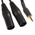 Кабель межблочный 2XLR-M-miniJack Onetech PRO Interconnect cable XLR-Jack