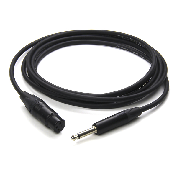 Onetech PRO Five (XLR-Jack 6.3) 1 m Microphone Cable