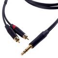 Кабель межблочный Jack-2RCA Onetech PRO Interconnect cable with RCA
