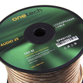  Onetech Audio 25 SPK0112T Bulk Speaker Cable
